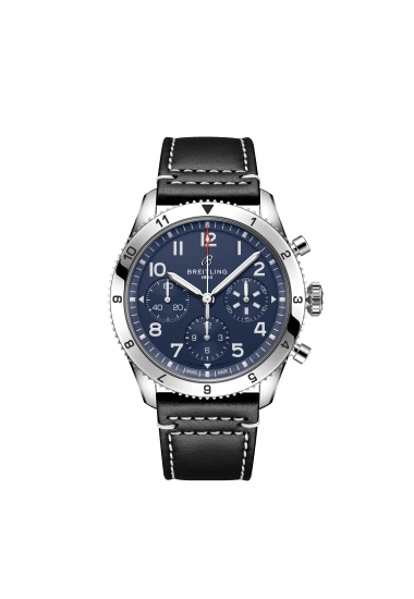 Classic AVI Chronograph 42 Tribute to Vought F4U Corsair經典飛行員計時腕錶「沃特F4U海盜式戰鬥機」紀念版 - A233801A1C1X1