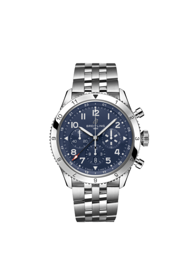 Super AVI B04 Chronograph GMT 46 Tribute To Vought F4U Corsair超級飛行員世界時計時腕錶「沃特F4U海盜式戰鬥機」紀念版 - AB04451A1C1A1