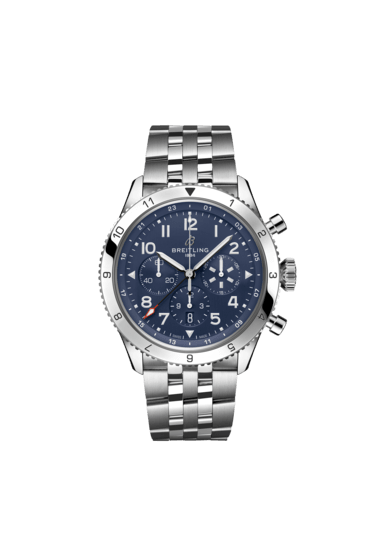 Super AVI B04 Chronograph GMT 46 Tribute to Vought F4U Corsair - AB04451A1C1A1