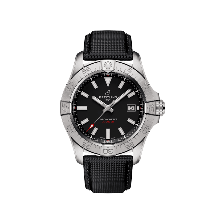 Avenger Automatic 42, Stainless steel - Black
Supersonic Strength, Full-Throttle Functionality: meet the Avenger