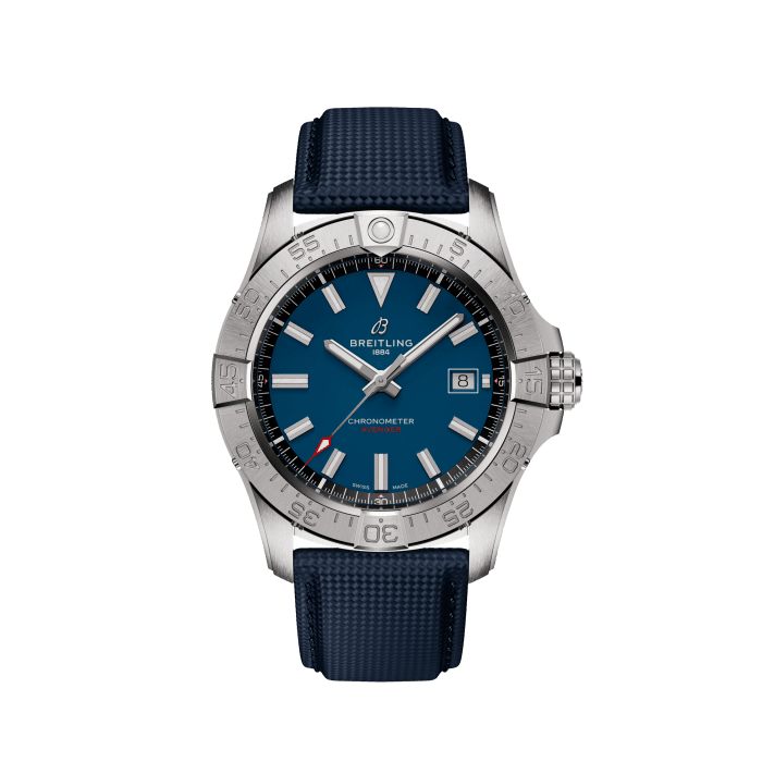 Avenger Automatic 42, Stainless steel - Blue
Supersonic Strength, Full-Throttle Functionality: meet the Avenger