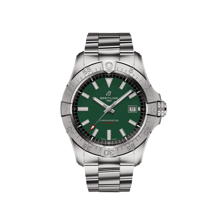 Avenger Automatic 42, Acciaio inossidabile - Verde
Forza supersonica, funzionalità a pieno ritmo: ecco l’Avenger