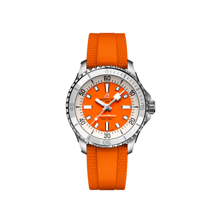 Superocean Automatic 36, Edelstahl - Orange
Leistung und Stil für alle Ihre Wassersport-Aktivitäten.