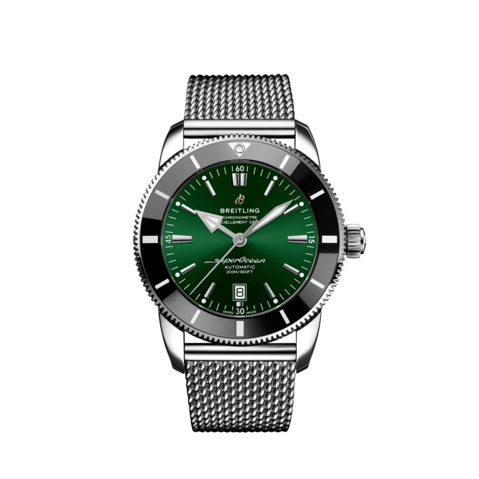 Superocean Heritage B20 Automatic 46, Acero inoxidable - Verde
Inspirado por el Superocean original de la década de 1950, el Superocean Heritage combina características de diseño icónicas con un toque moderno. Deportivo y elegante, el Superocean Heritage es la auténtica materialización del estilo en el ámbito marítimo.