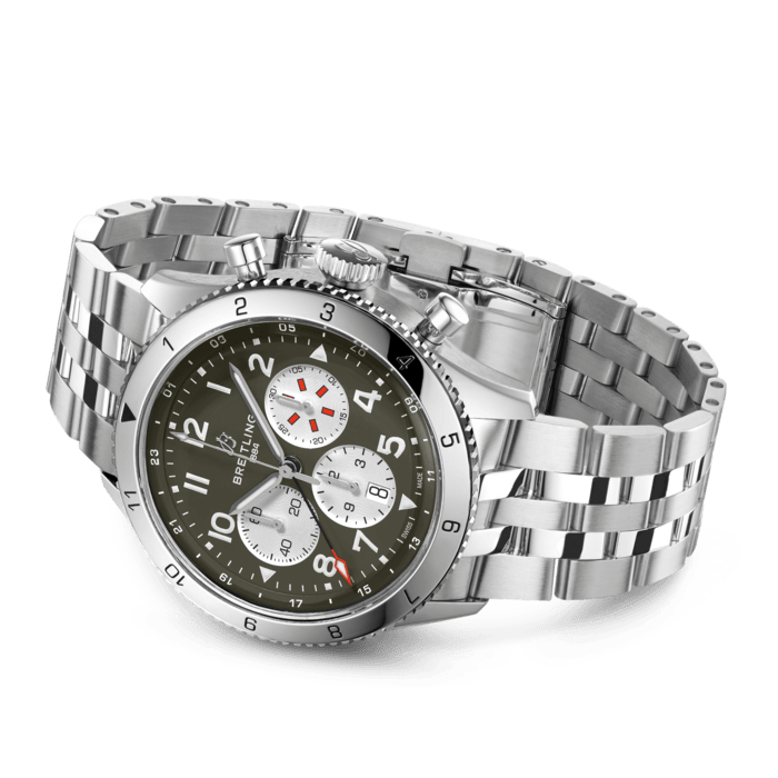 超级AVI双时区B04计时腕表46柯蒂斯战鹰版（Super AVI B04 Chronograph GMT 46 Curtiss Warhawk）