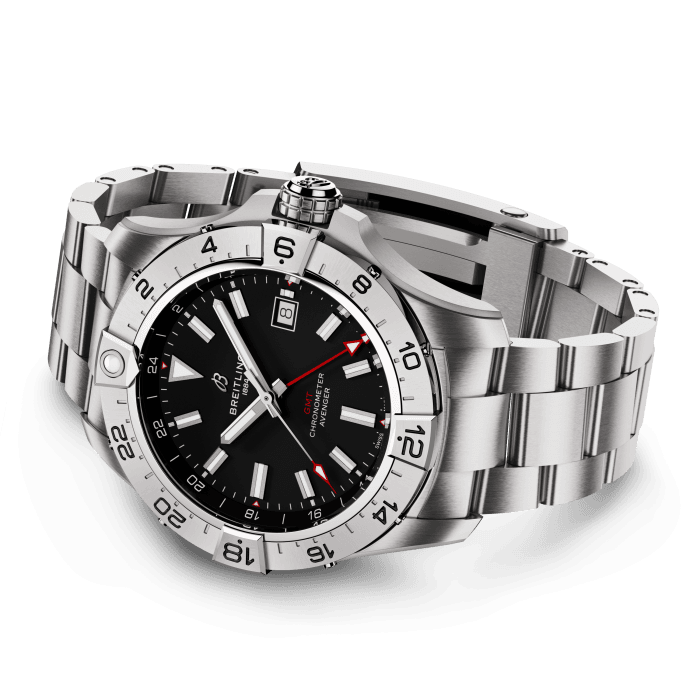 Avenger Automatic GMT 44復仇者世界時自動腕錶