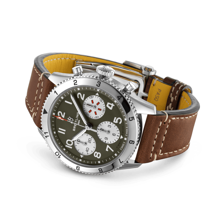 传奇航空系列计时腕表42柯蒂斯战鹰特别版（Classic AVI Chronograph 42 Curtiss Warhawk）