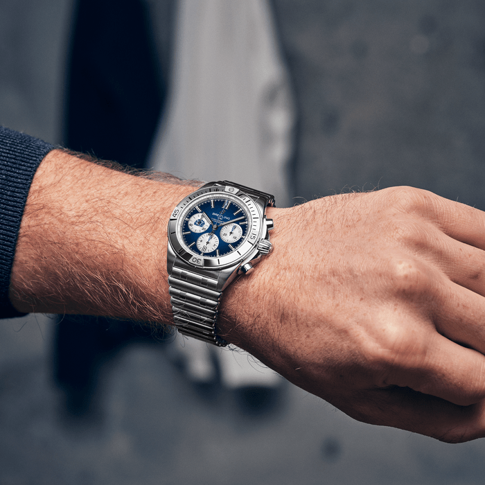 Chronomat B01 42機械計時腕錶「六國錦標賽蘇格蘭特別版」
