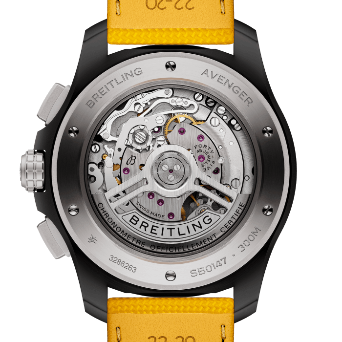 Avenger B01 Chronograph 44 Night Mission復仇者夜間任務計時腕錶