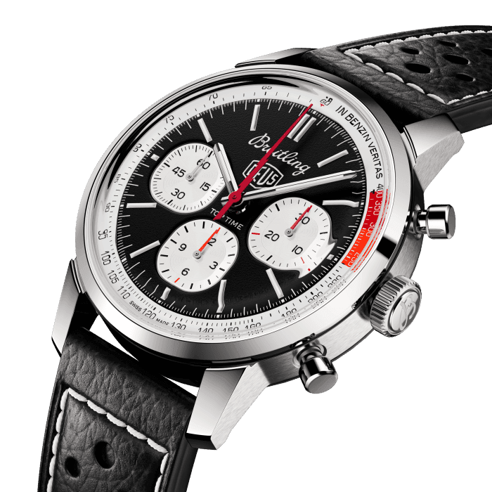 トップタイム B01 デウス ステンレススチール ブラック AB01765A1B1X1 Breitling