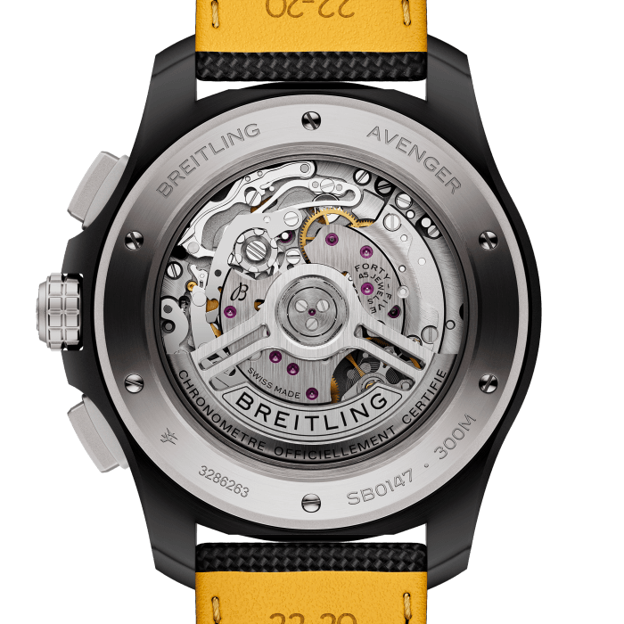 Avenger B01 Chronograph 44 Night Mission復仇者夜間任務計時腕錶