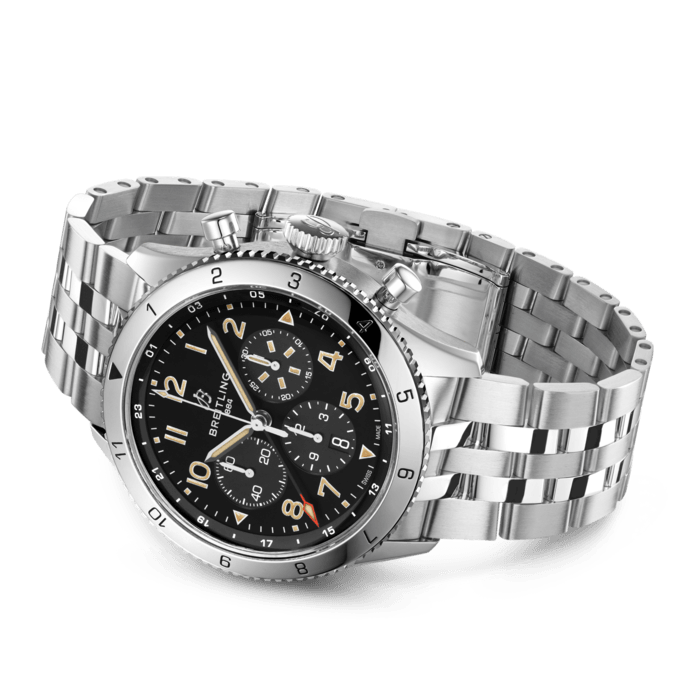 Super AVI B04 Chronograph GMT 46 P-51 Mustang超級飛行員世界時計時腕錶「野馬戰鬥機」特別版