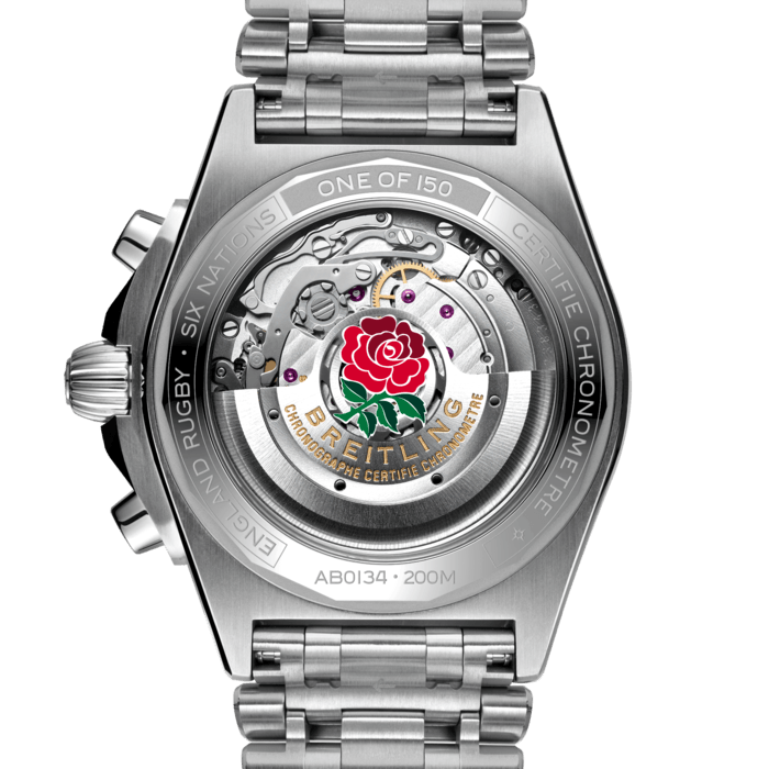 Chronomat B01 42機械計時腕錶「六國錦標賽英國特別版」
