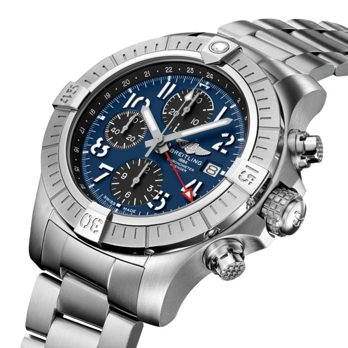 ブライトリング アベンジャー GMT ステンレススチール BREITLING