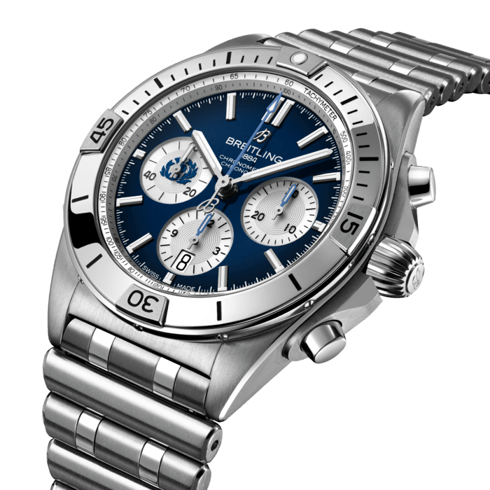Chronomat B01 42機械計時腕錶「六國錦標賽蘇格蘭特別版」