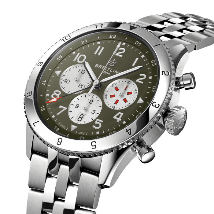 超级AVI双时区B04计时腕表46柯蒂斯战鹰版（Super AVI B04 Chronograph GMT 46 Curtiss Warhawk）