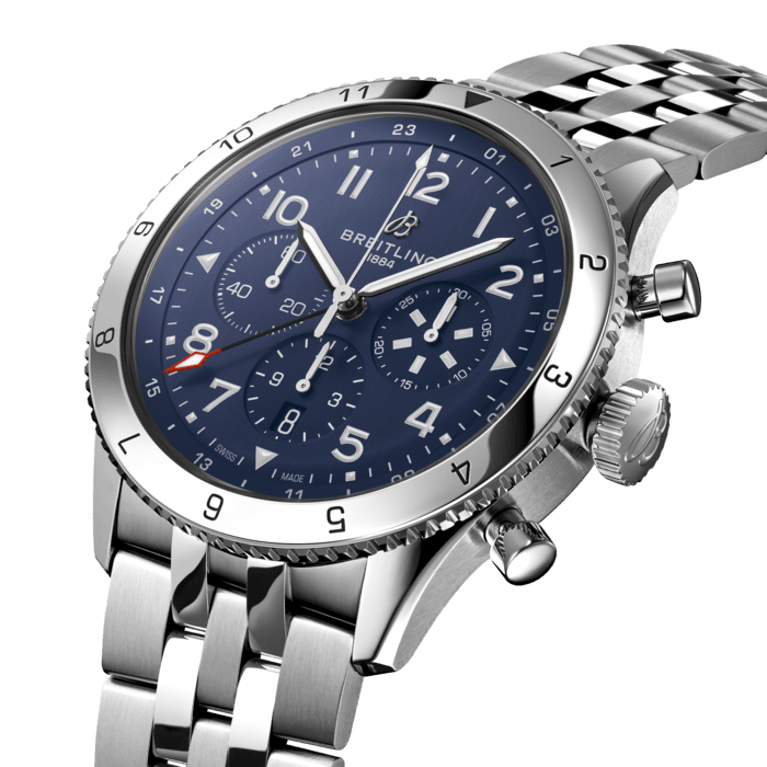 Super AVI B04 Chronograph GMT 46 Tribute To Vought F4U Corsair超級飛行員世界時計時腕錶「沃特F4U海盜式戰鬥機」紀念版