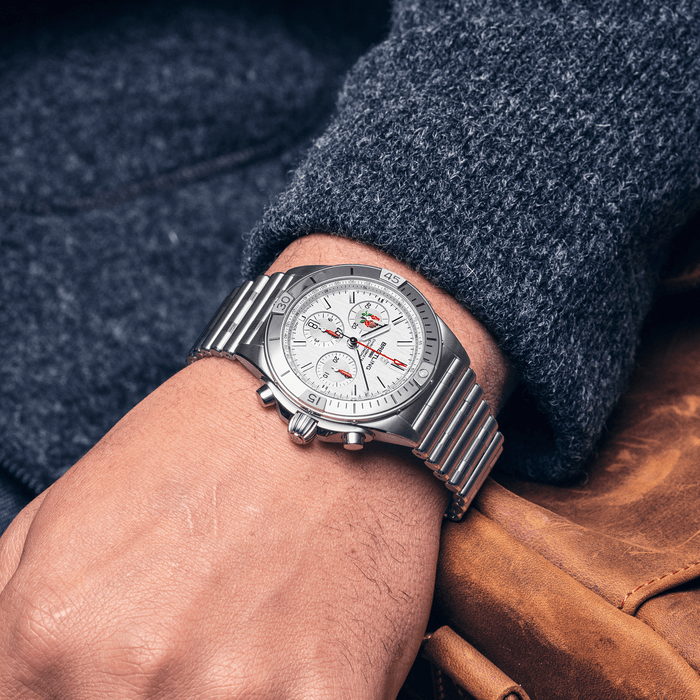 Chronomat B01 42機械計時腕錶「六國錦標賽英國特別版」