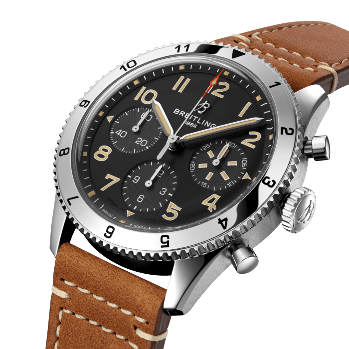 Classic AVI Chronograph 42 P-51 Mustang經典飛行員計時腕錶「P-51野馬戰鬥機」特別版