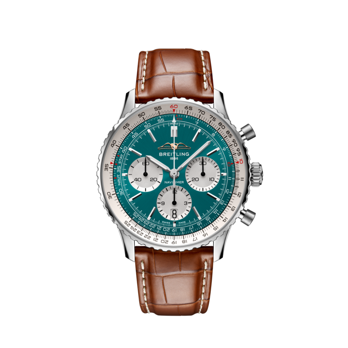 Navitimer B01 Chronograph 43航空計時腕錶 - AB01388A1L1P1