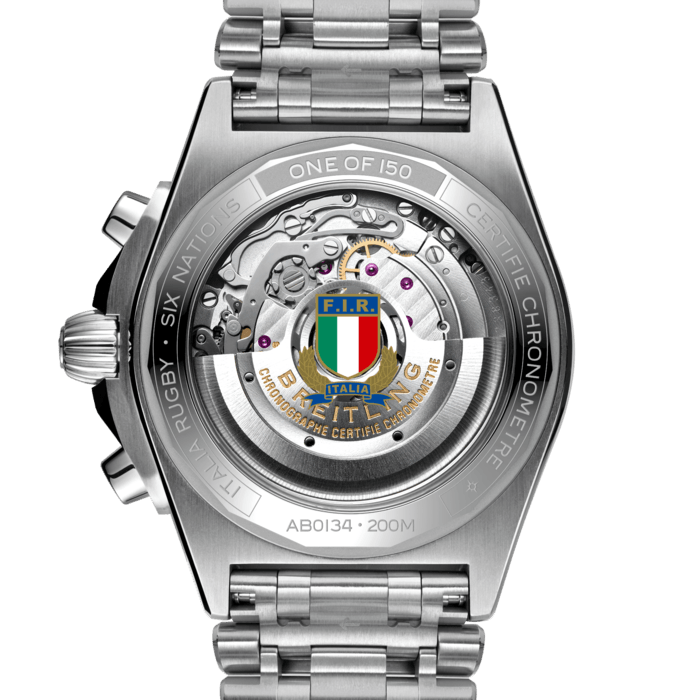 Chronomat B01 42機械計時腕錶「六國錦標賽義大利特別版」