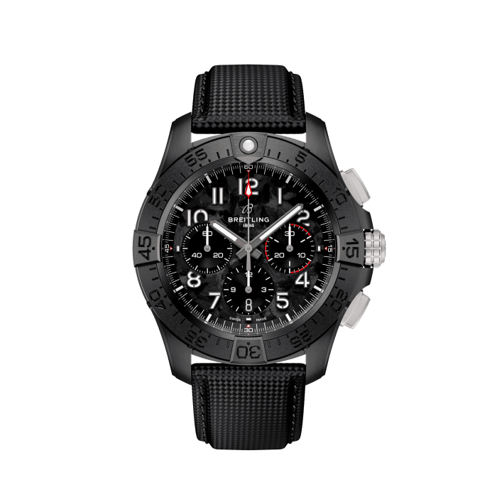 Avenger B01 Chronograph 44 Night Mission, Keramik - Carbon
Mit Überschall und Vollgas: Jetzt die Avenger entdecken