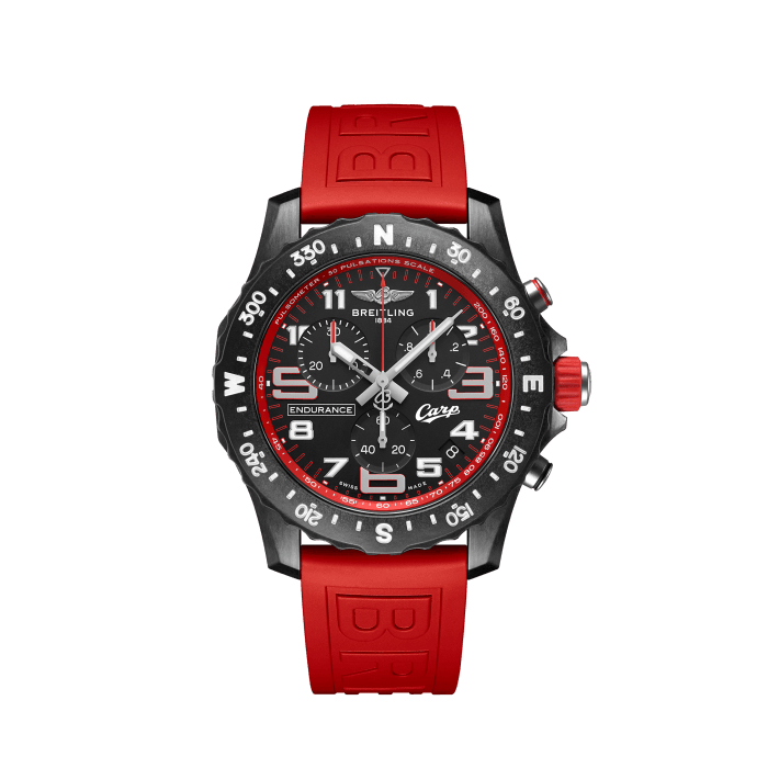 Endurance Pro Hiroshima Toyo Carp · Boy, Breitlight® - Black
Designed to be both a lightweight watch for athletes and a casual, everyday sports chronograph, the Endurance Pro perfectly blends high precision & innovative technology with a vibrant & colorful design. It is the ultimate athleisure watch.