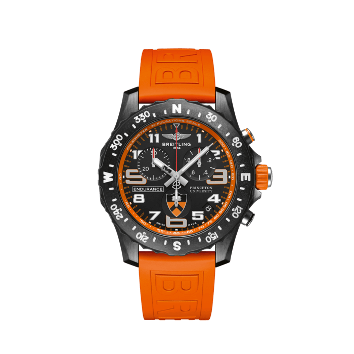 Endurance Pro Princeton® University Edition, Breitlight® - Black
Designed to be both a lightweight watch for athletes and a casual, everyday sports chronograph, the Endurance Pro perfectly blends high precision & innovative technology with a vibrant & colorful design. It is the ultimate athleisure watch.