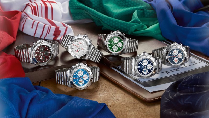  迎接對陣爭球：CHRONOMAT機械計時腕錶「六國錦標賽特別版」驚豔登場