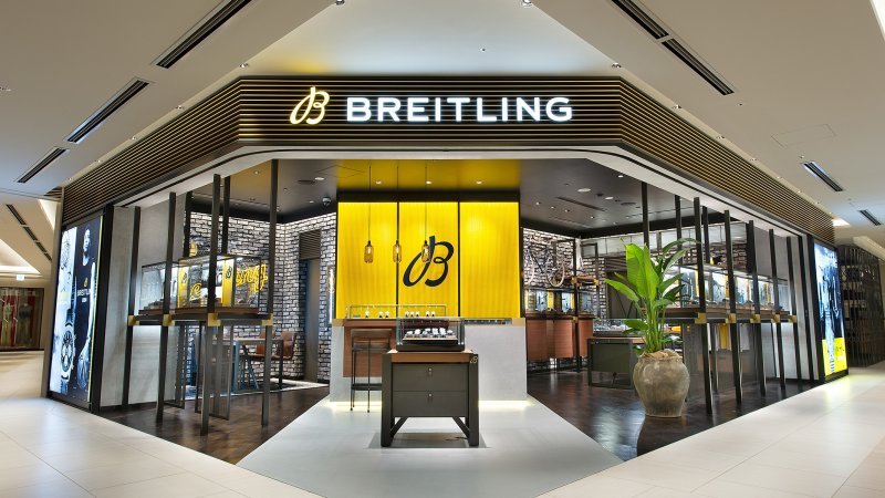 ブライトリング、国内12店舗目のブティックが GINZA SIX 5階に誕生