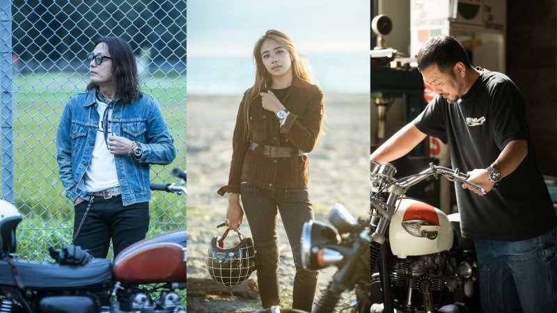 ブライトリングとバイクを楽しむアウトドア・イベントを初開催！