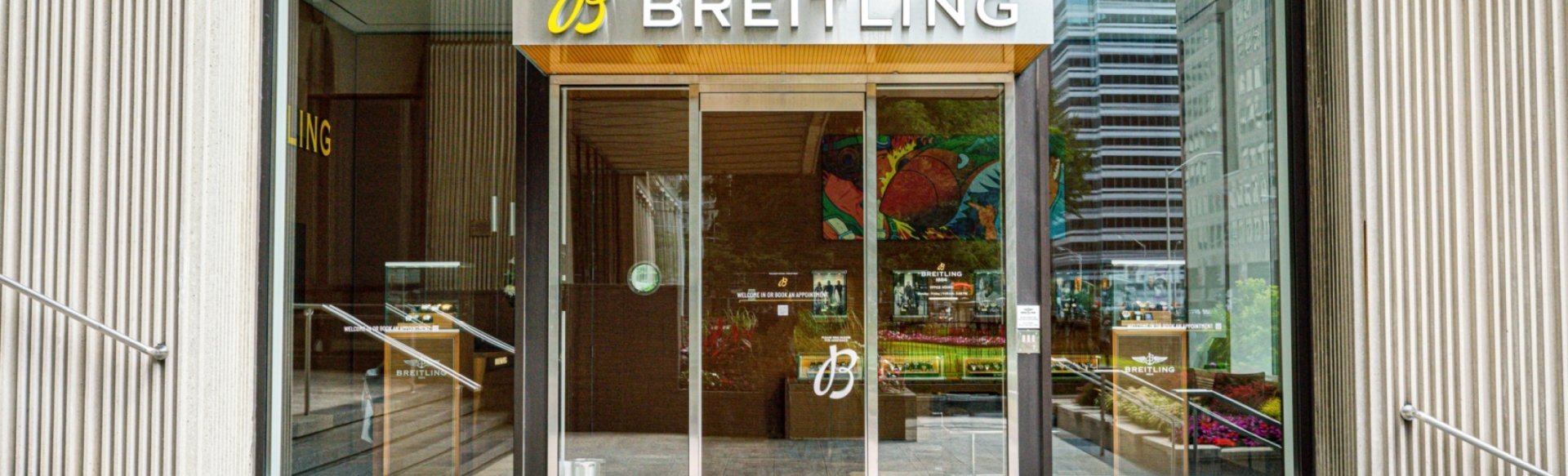 Official Breitling Boutique Toronto Bloor Street