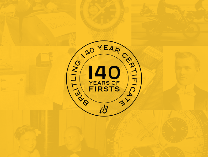In celebration of our 140th anniversary, every watch purchased in this milestone year comes with an exclusive digital certificate.