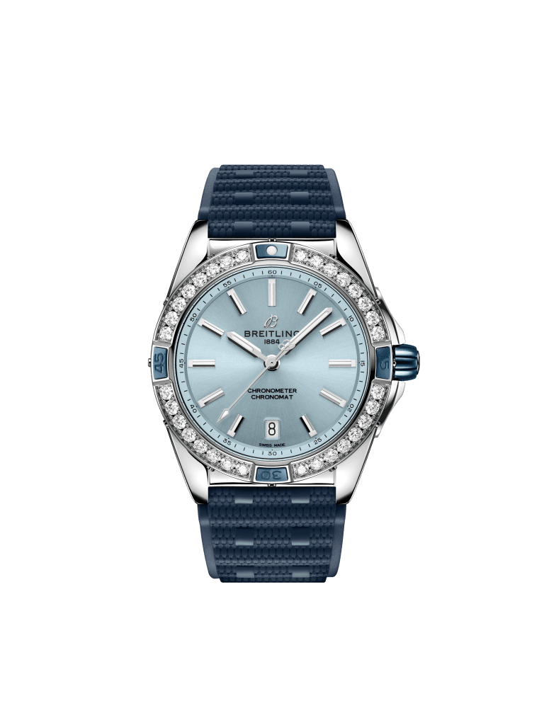 Super Chronomat Automatic 38 - Stainless steel - Blue