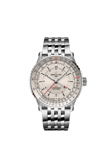 航空计时世界时间自动机械腕表41（Navitimer Automatic GMT 41） - A32310211G1A1