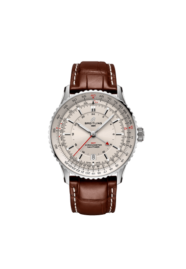 航空计时世界时间自动机械腕表41（Navitimer Automatic GMT 41） - A32310211G1P1