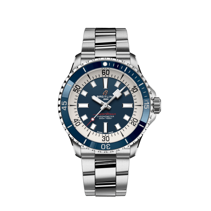 Superocean Automatic 42, Acero inoxidable - Azul
Rendimiento y estilo para todas sus actividades acuáticas.