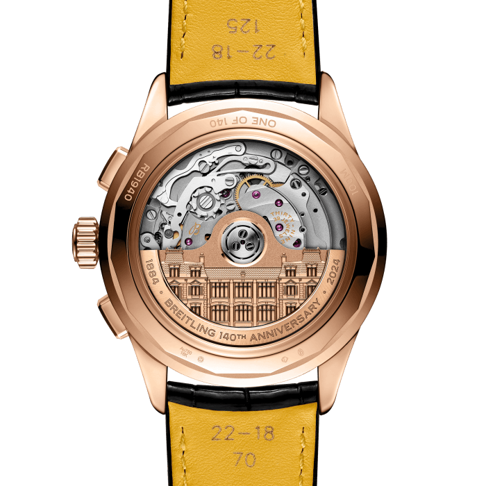 Premier B19 Datora 42 140th Anniversary 18k red gold Black RB19401A1B1P1 Breitling
