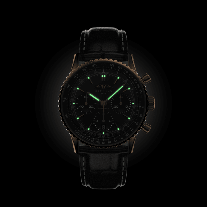 ナビタイマー B01 クロノグラフ 41 ジャパン リミテッド 18Kレッドゴールド - ブラック RB01393A1B1P1 | Breitling