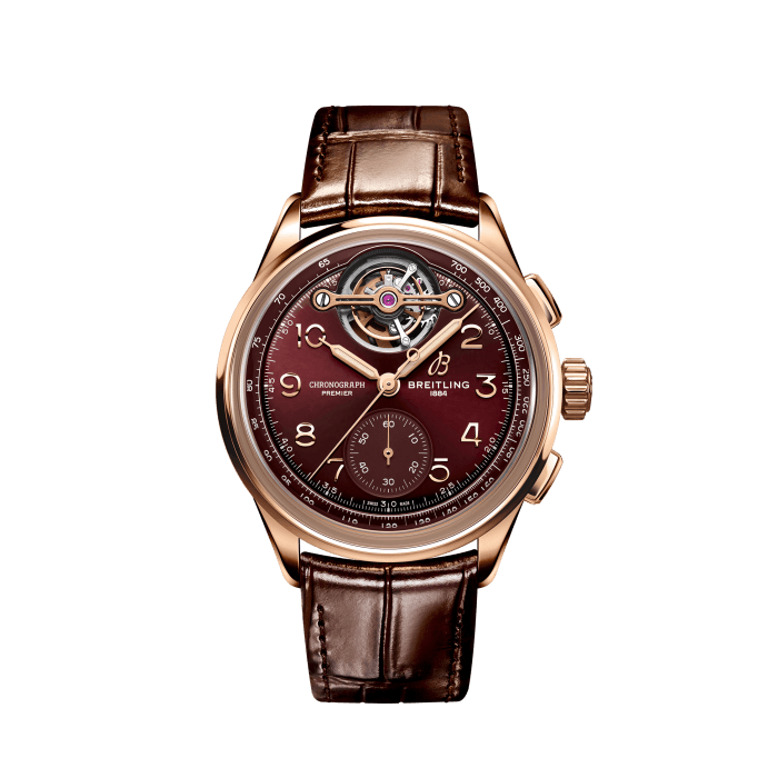 PREMIER B21 CHRONOGRAPH TOURBILLON 42 JAPAN LIMITED, 18k red gold - Burgundy
A series for people who love the mechanics—and magic—of watchmaking.