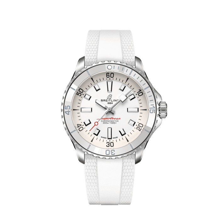 Superocean Automatic 42 Japan Edition, Stainless steel - White
Performance and style for all your water-based pursuits.