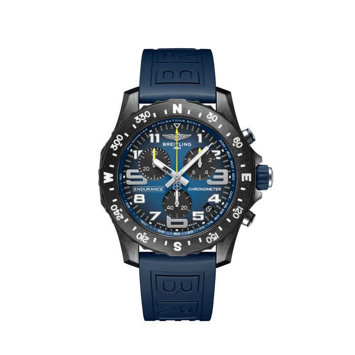 Endurance Pro, Breitlight® - Blue
Designed to be both a lightweight watch for athletes and a casual, everyday sports chronograph, the Endurance Pro perfectly blends high precision & innovative technology with a vibrant & colorful design. It is the ultimate athleisure watch.