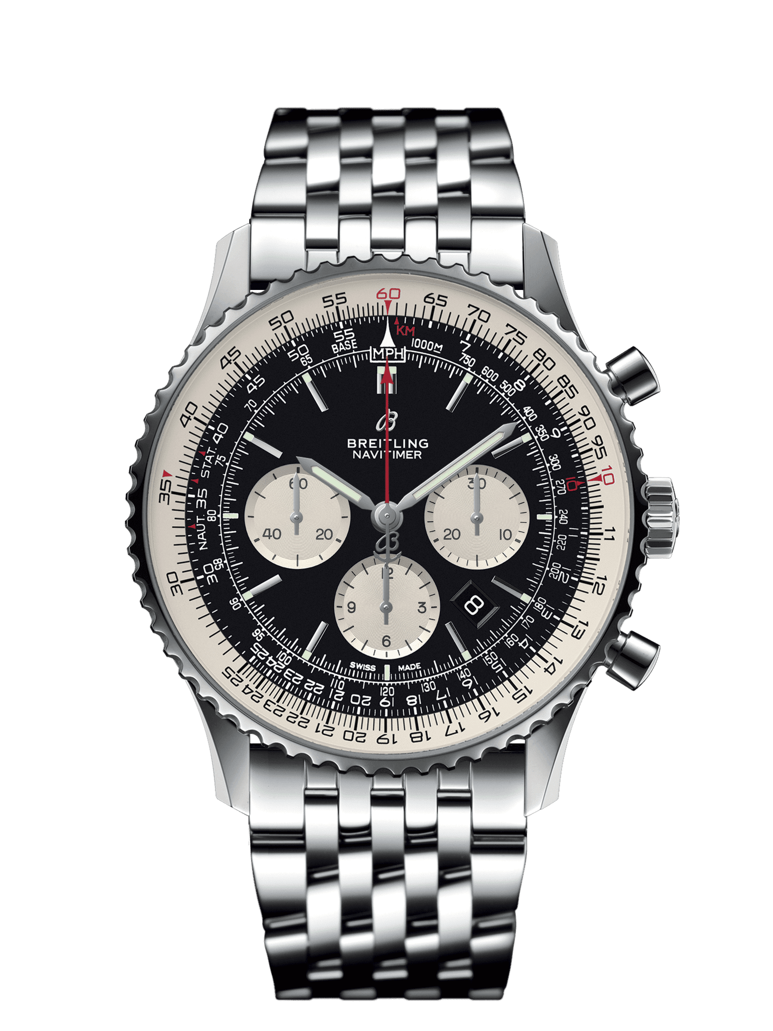 breitling Timing Colt II 41.5mm stainless steel quartz men's watch A7338011/G597