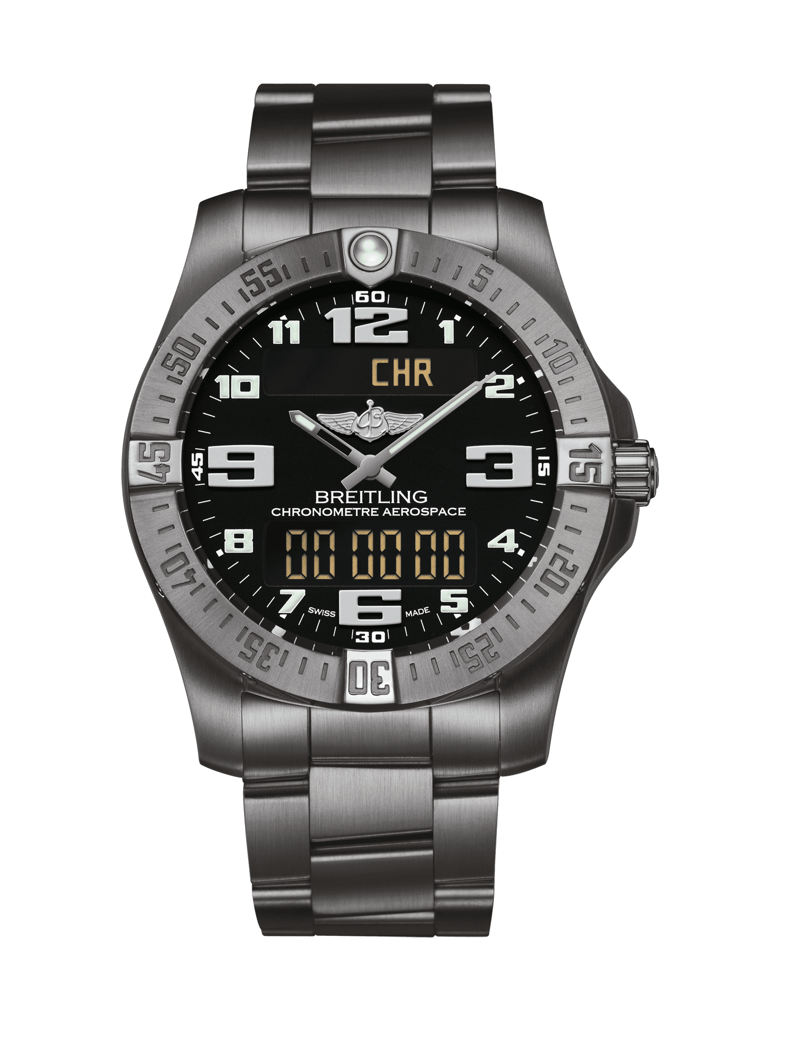 {breitling}Brettlin breitling Navigation Timer 8 Chronograph 43 Kerch Warhawk A118L-1MAD Green Dial New Watch Men