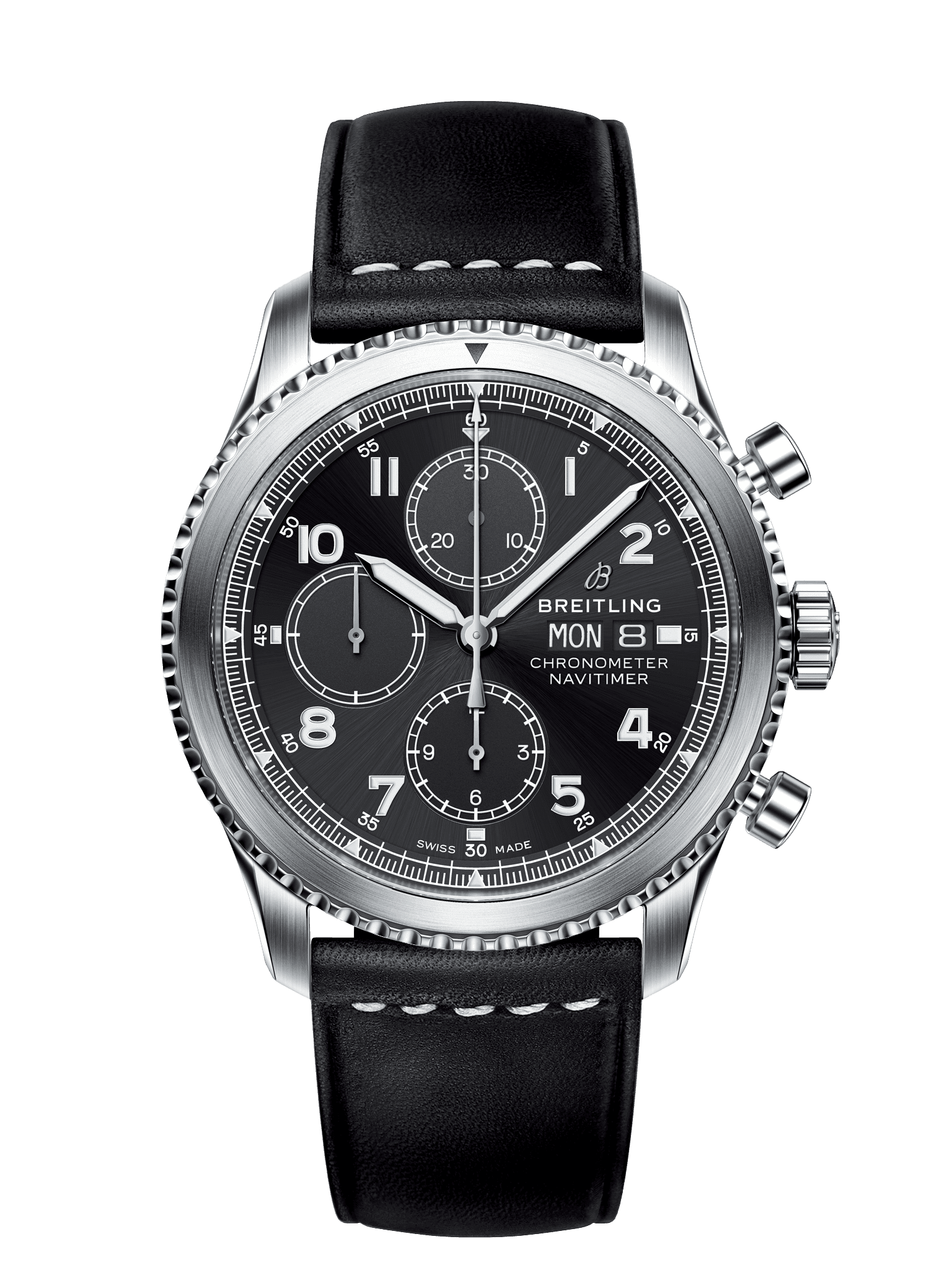 breitling Bentley Car GT Silver Dial Timer Men's Watch A13362