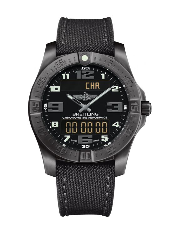 The breitling Outer Space B55 connects night missions to Titan Vb5510h2 / BE45 B and p