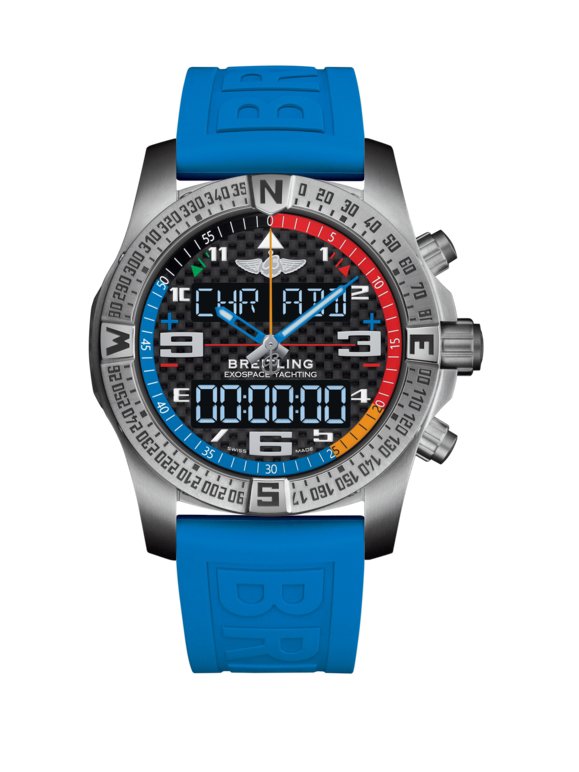 Breitling timing steel and gold-blue dialsbreitling A2736215/C712