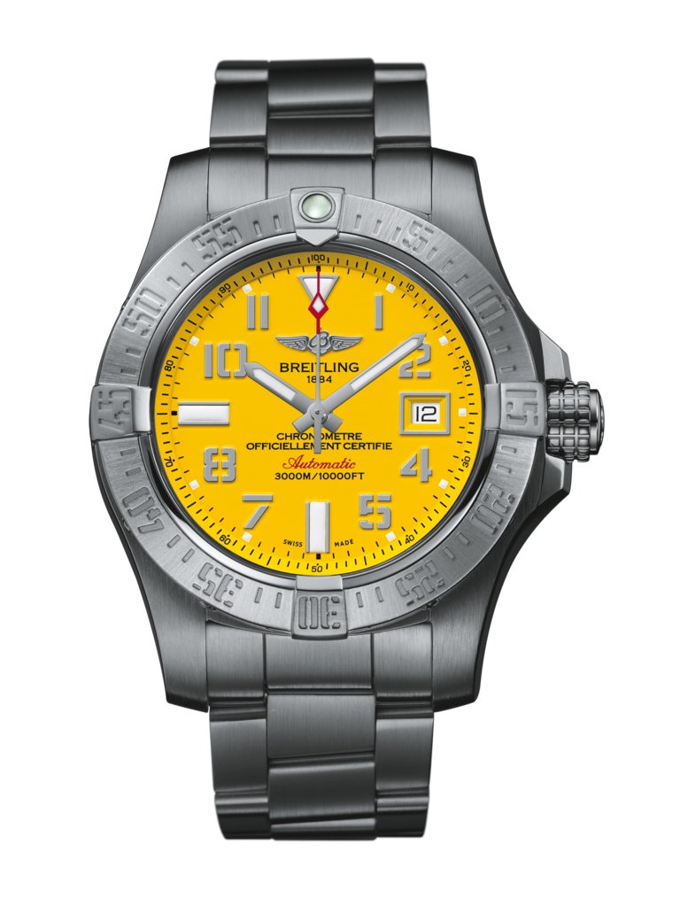 breitling Endurance Pro Schwartz/Herblau