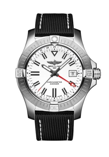 Avenger Automatic GMT 43 Stainless steel White A32397101A1X1