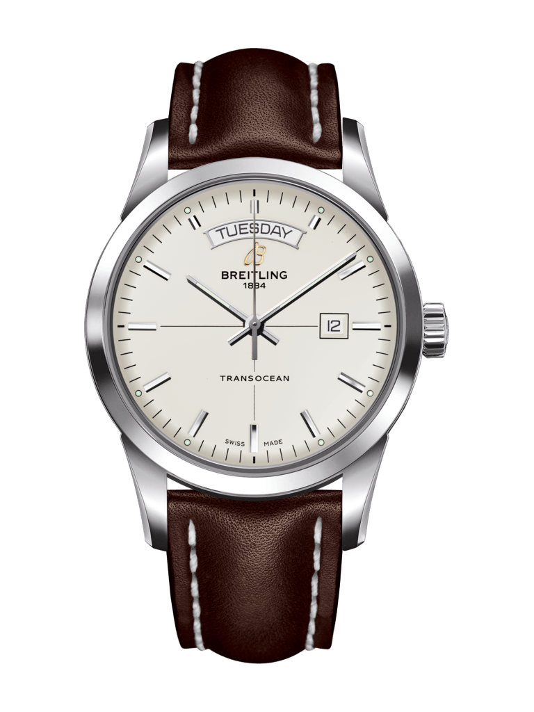 breitling Transocean R1931012. BC20, Stick Index, 2017, OK, Box Rose Gold, Strap: Leather